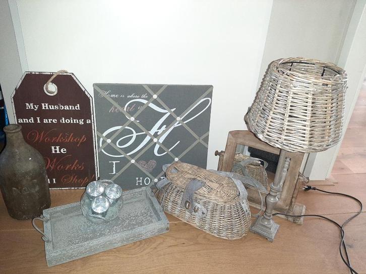 Countrylifestyle woonaccesoires, Huis en Inrichting, Woonaccessoires | Overige, Zo goed als nieuw, Ophalen
