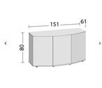 Nieuwe Aquarium Kast voor Juwel 450, Ophalen, 150 tot 200 cm, Nieuw, Minder dan 100 cm