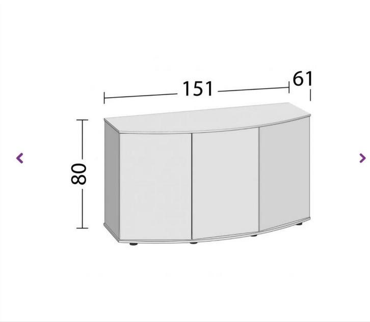 Nieuwe Aquarium Kast voor Juwel 450, Huis en Inrichting, Kasten | Televisiemeubels, Nieuw, Minder dan 100 cm, 150 tot 200 cm, 50 tot 75 cm