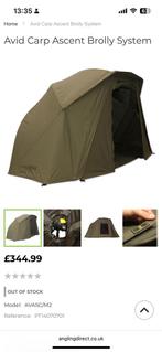 Avid Ascent Dura stop brolly, Watersport en Boten, Hengelsport | Karpervissen, Ophalen, Gebruikt, Overige typen