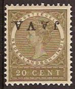 Ned-Indie NVPH nr 74f postfris Opdruk Java Kopstaand 1908, Postzegels en Munten, Postzegels | Nederlands-Indië en Nieuw-Guinea
