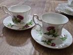 Royal Albert Highland Thistle - 2 Kopjes, Ophalen of Verzenden, Zo goed als nieuw, Overige stijlen, Kop(pen) en/of Schotel(s)