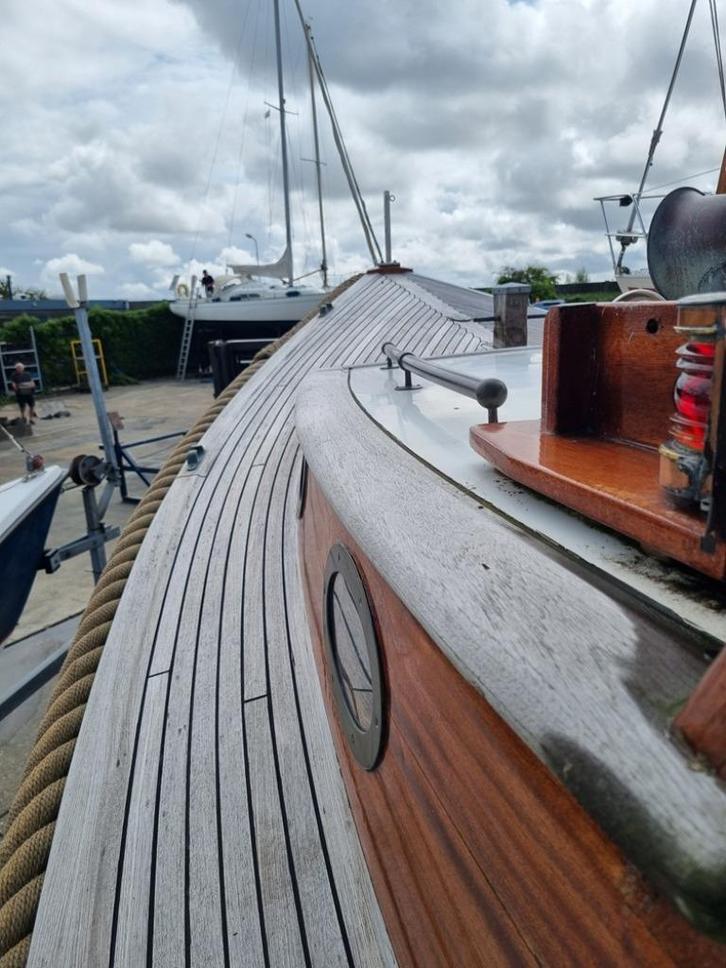 Helderse Vlet, nieuwe Craftsman Dieselmotor, 2024 gelakt, Watersport en Boten, Motorboten en Motorjachten, Gebruikt, Hout, 6 tot 9 meter