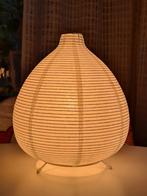Rijstpapier lamp, tafellamp Rijstpapier, Japandi style, Ophalen of Verzenden, Gebruikt, Minder dan 50 cm
