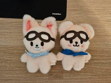 Kpop stray kids 10 cm pilot fanmeeting knuffels / plushies beschikbaar voor biedingen