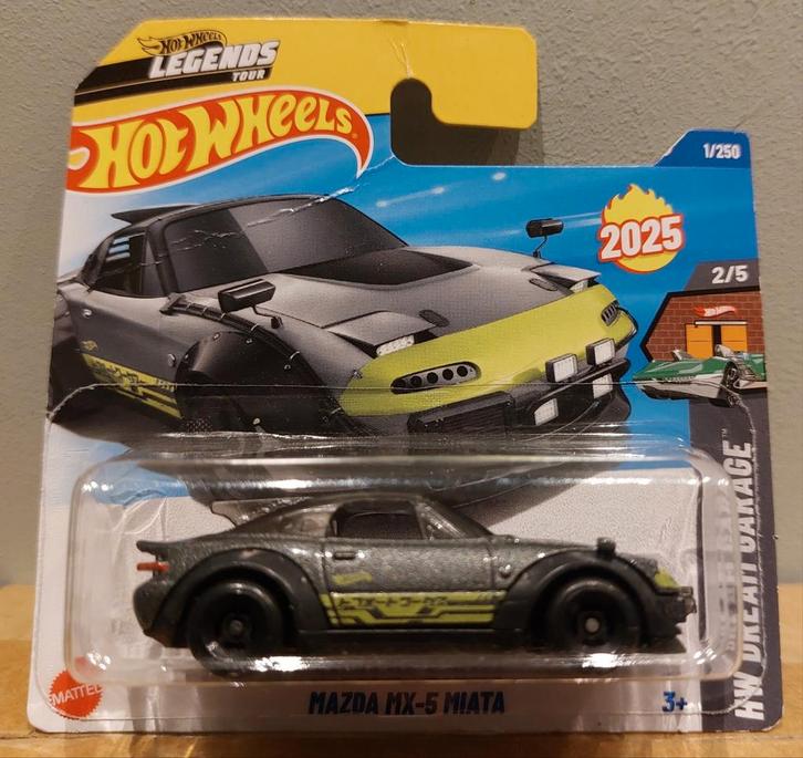 Hot Wheels Mazda MX-5 Miata, Hobby en Vrije tijd, Modelauto's | Overige schalen, Nieuw, Auto, Ophalen of Verzenden
