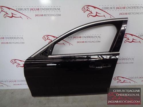 Deur links voor Jaguar XE zwart T4N2633, Auto-onderdelen, Carrosserie en Plaatwerk, Deur, Jaguar, Voor, Links, Gebruikt, Herkomst onderdeel bekend