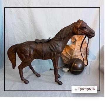 Leren Paard – 29 cm hoog  beschikbaar voor biedingen
