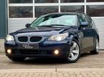 BMW 525i Touring | M54 | E61 | Panodak | Trekhaak | Leder, Auto's, Automaat, Achterwielaandrijving, Zwart, 2000 kg