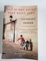 Anthony Doerr - Als je het licht niet kunt zien, Ophalen of Verzenden, Gelezen, Anthony Doerr