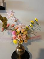 Kunst boeket incl vaas, Ophalen of Verzenden, Nieuw, Binnen