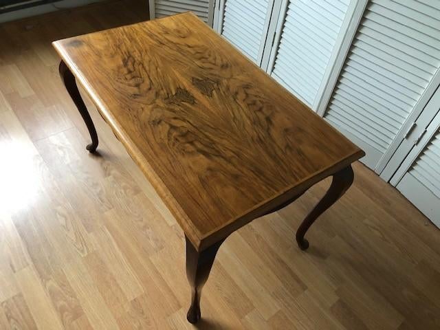 Queen Ann bijzet tafel 88 x 53 x 52 cm, Huis en Inrichting, Tafels | Bijzettafels, Gebruikt, 55 tot 75 cm, Rechthoekig, Hout