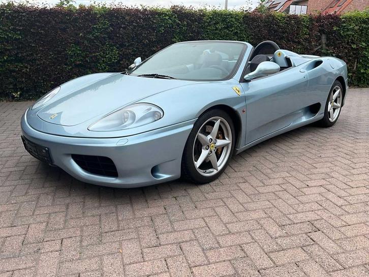 2002 Ferrari Spider 360 (35101km), Auto's, Ferrari, Bedrijf, Overige brandstoffen, Euro 3, Overige carrosserieën, Automaat, Gebruikt