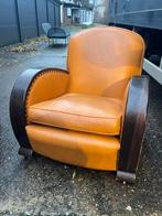 Art Deco Fauteuil - Stijlvol en Comfortabel 2 stuks, Huis en Inrichting, Fauteuils, Ophalen of Verzenden, Gebruikt, Hout, 75 tot 100 cm