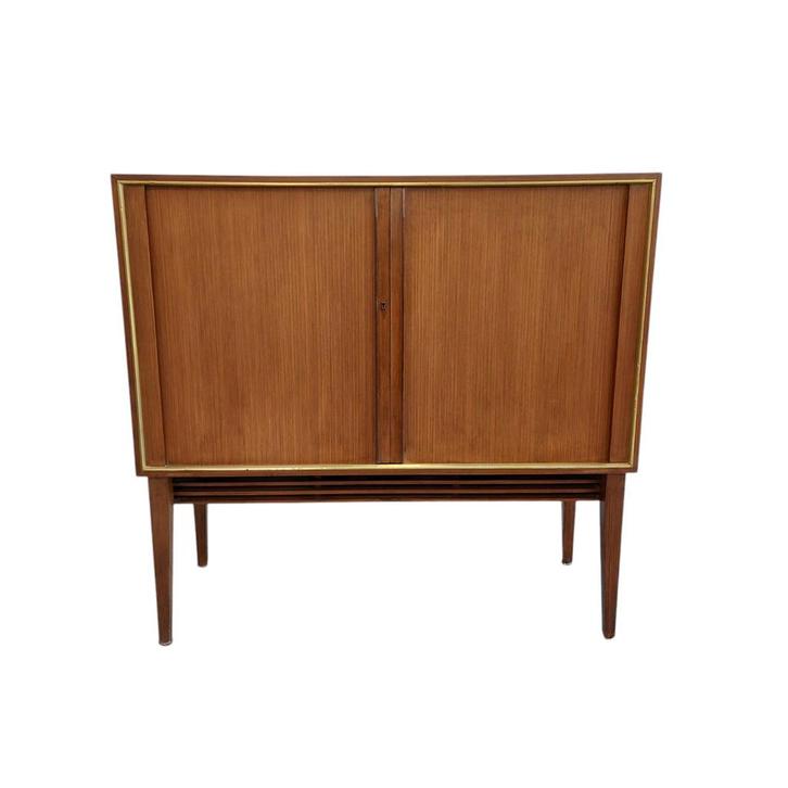 Vintage roldeurkast, dressoir, tv meubel, Huis en Inrichting, Kasten | Roldeurkasten en Archiefkasten, Gebruikt, Minder dan 100 cm