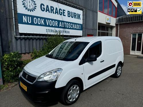 Peugeot Partner 120 1.6 BlueHDi 100 L1 Premium S&S 3 Pers Sc, Auto's, Bestelauto's, Bedrijf, Te koop, ABS, Airconditioning, Boordcomputer