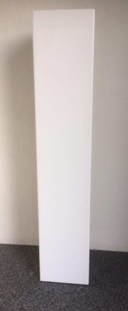 MAATWERK; WITTE ZUIL SOKKEL PILAAR KOLOM CONSOLE 100X25X15CM, Huis en Inrichting, Woonaccessoires | Zuilen en Pilaren, Nieuw, Ophalen of Verzenden