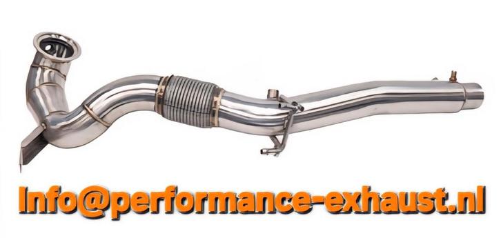 Uitlaat downpipe catles 200 cells VOLKSWAGEN GOLF 8 GTI ZIE, Auto diversen, Tuning en Styling, Ophalen of Verzenden