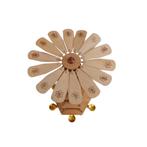 Traditionele kerstpiramide met doos, 5 verdiepingen, Diversen, Kerst, Gebruikt, Onbekend, Ophalen of Verzenden, Onbekend