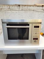 LUXE SIEMENS RVS INBOUW COMBI OVEN MAGNETRON, Ophalen, Zo goed als nieuw, Hete lucht, 45 tot 60 cm