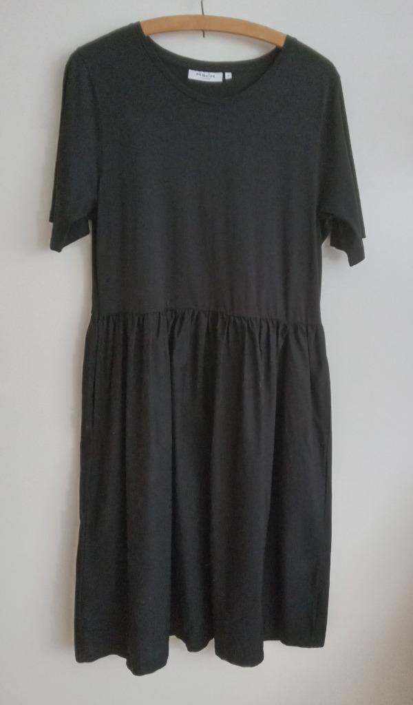 Msch Copenhagen MSCHLedu Dress, maat M, nieuw, Kleding | Dames, Jurken, Nieuw, Maat 38/40 (M), Zwart, Onder de knie, Verzenden