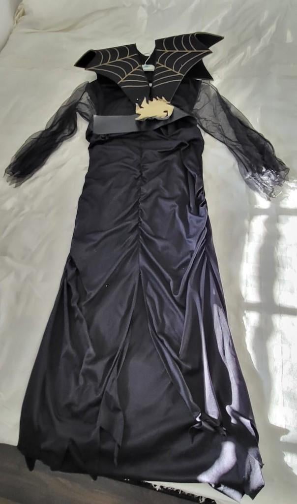 carnaval halloween spiderjurk, Maat 38/40 (M), Ophalen of Verzenden, Zo goed als nieuw, Halloween