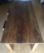 Teak houten Kloostertafel, Huis en Inrichting, Tafels | Eettafels, Ophalen, Gebruikt, Teakhout, Kloostertafel