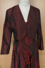 Lange jurk met bijp. Jasje maat 42 [v], Kleding | Dames, Gelegenheidskleding, Ophalen of Verzenden, Zo goed als nieuw, Maat 42/44 (L)