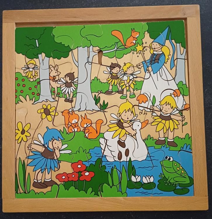Rolf sprookjespuzzel., Kinderen en Baby's, Speelgoed | Kinderpuzzels, Gebruikt, 10 tot 50 stukjes, Ophalen of Verzenden