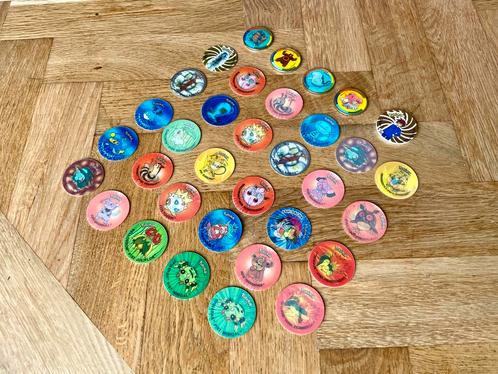 34 Pokemon Flippo’s incl. 4 metalen en 1 slammer, Verzamelen, Flippo's, Losse flippo's, Ophalen of Verzenden