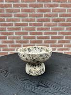 Schaal/vaas aardewerk brocante stijl, Ophalen, Schaal, Rond, Zo goed als nieuw