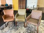 Ongebruikte lederen stoelen!, Ophalen, Zo goed als nieuw