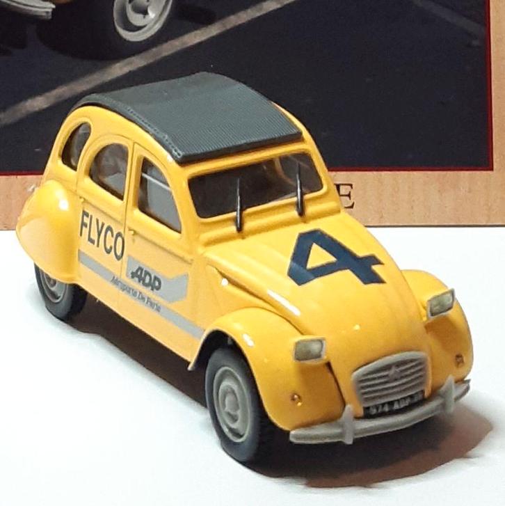 2CV FLYCO Parijs - Norev 1/43, Hobby en Vrije tijd, Modelauto's | 1:43, Zo goed als nieuw, Auto, Norev, Ophalen of Verzenden
