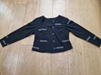 Zwart/grijs Bitte Kai Rand jasje 40., Kleding | Dames, Maat 38/40 (M), Zwart, Ophalen of Verzenden, Zo goed als nieuw