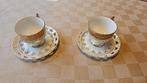 2 kopjes met schotels antiek porselein van versailles, Ophalen of Verzenden