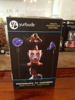 Yurbuds performance fit earphones size 8 blauw, Nieuw, Ophalen of Verzenden