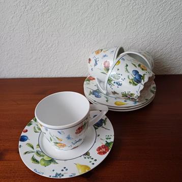 Mepal fruit&flowers Janneke Brinkman 4 kop en schotels beschikbaar voor biedingen