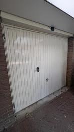 Garagedeur met loopdeur met slot, Ophalen, Gebruikt, Garagedeur, Metaal