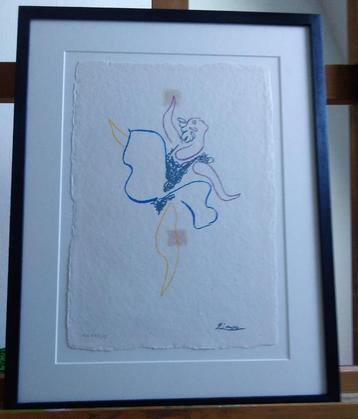 Pablo PICASSO 1881-1973  " La Bailarina " beschikbaar voor biedingen