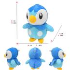 Piplup Knuffel - 23 cm, Kinderen en Baby's, Speelgoed | Knuffels en Pluche, Ophalen of Verzenden, Nieuw, Overige typen
