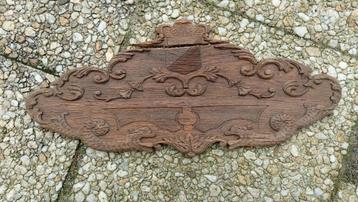 Houten paneel (antiek) beschikbaar voor biedingen