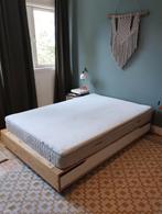 Ikea Mandal bed 140x200 met lades, Huis en Inrichting, Slaapkamer | Bedden, Ophalen, Gebruikt, Wit, Tweepersoons