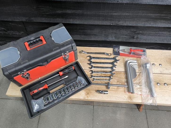 Rijkgevulde gereedschapskoffer, Doe-het-zelf en Verbouw, Gereedschapskisten, Nieuw, Ophalen of Verzenden