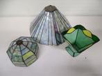 A6493. Set van 3 Tiffany Lampen, Huis en Inrichting, Led-lamp, Gebruikt, Minder dan 30 watt, E27 (groot)