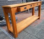Side table, Huis en Inrichting, Tafels | Sidetables, Ophalen, Gebruikt, Teakhout, 25 tot 50 cm