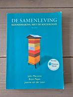 De samenleving - kennismaking met de sociologie 14e editie, Ophalen of Verzenden, Zo goed als nieuw, Overige niveaus, Bram Peper; Joanne van der Leur; John Macionis
