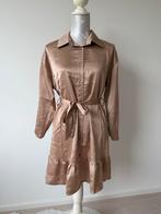 Beige Jurk - Blousejurk, Maat 38/40 (M), Beige, Nieuw, Ophalen of Verzenden