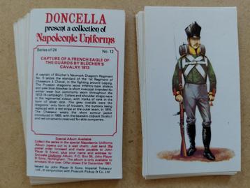 Napoleonic Uniforms complete set 24 cigar cards 1980 beschikbaar voor biedingen