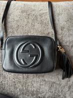 Gucci Soho Leren Crossbody Tas - Zwart, Ophalen of Verzenden, Zo goed als nieuw, Zwart, Schoudertasje