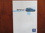 Peugeot 307 Break (april 2002) + 2 bijlagen, Ophalen of Verzenden, Nieuw, Peugeot